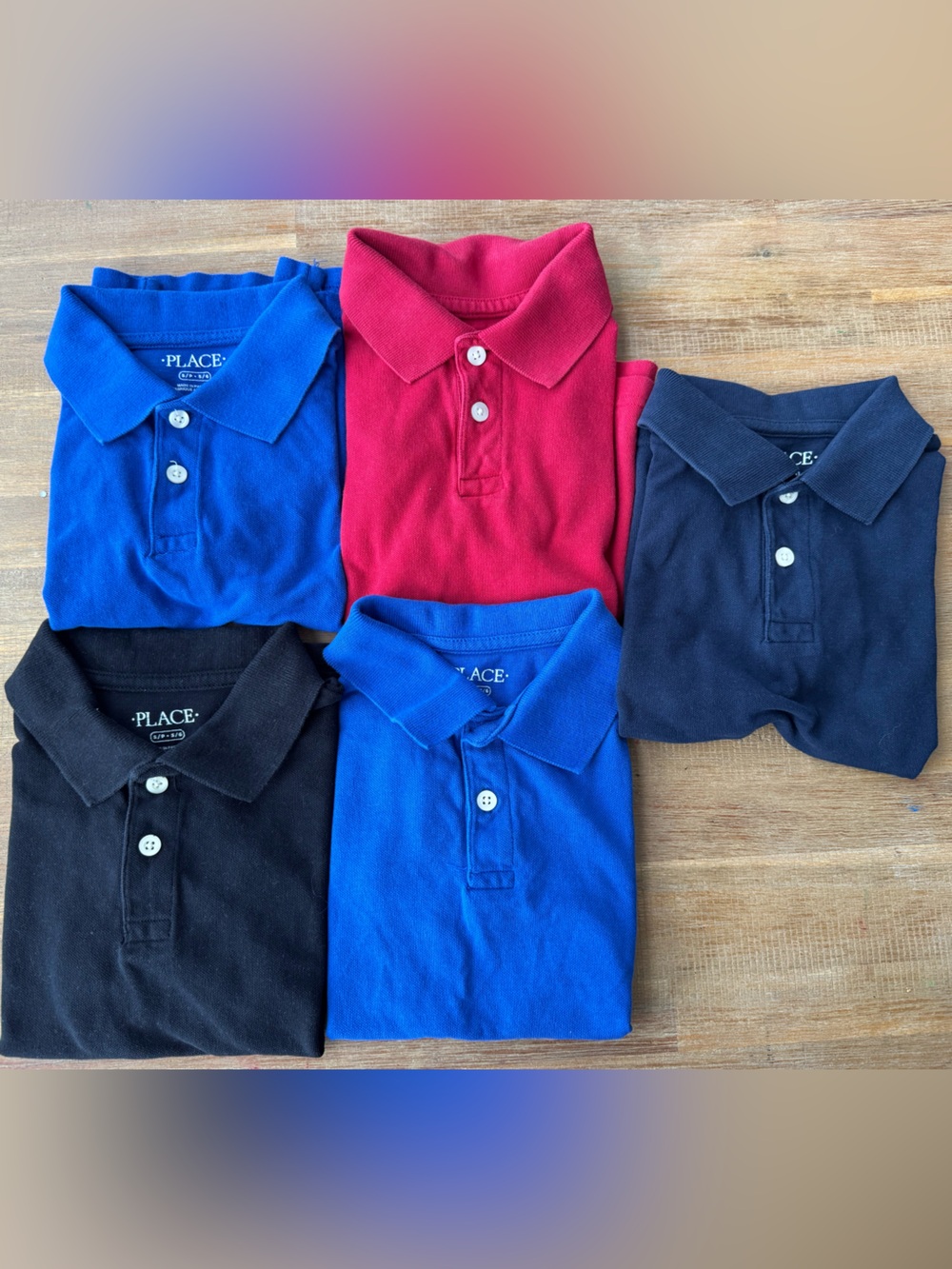 Children’s Place School Polo Bundle size 5/6